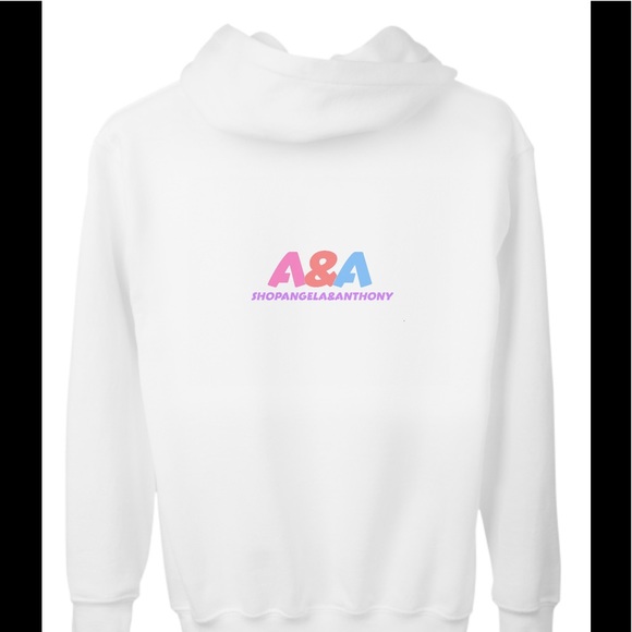 Angela & Anthony Hoodie/Sweater Adult Size. - Picture 2 of 2